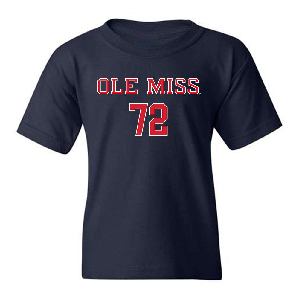 Ole Miss - NCAA Football : Ethan Fields - Youth T-Shirt Classic Shersey