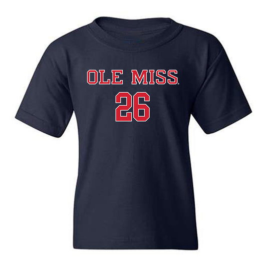 Ole Miss - NCAA Football : Taylor Groves - Classic Shersey Youth T-Shirt-0