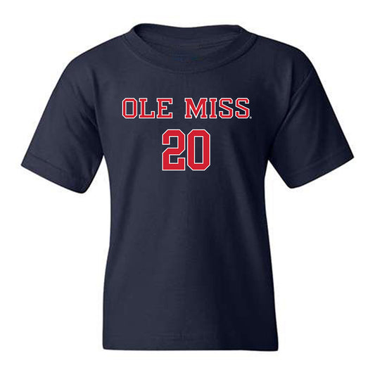 Ole Miss - NCAA Softball : Cassie Reasner - Classic Shersey Youth T-Shirt-0