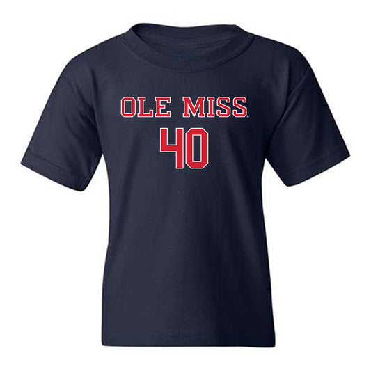 Ole Miss - NCAA Baseball : JP Robertson - Classic Shersey Youth T-Shirt-0