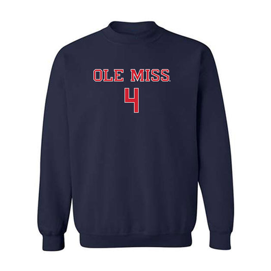 Ole Miss - NCAA Women's Basketball : Jayla Murray - Classic Shersey Crewneck Sweatshirt-0