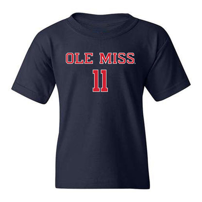 Ole Miss - NCAA Baseball : William Cutshall - Classic Shersey Youth T-Shirt-0
