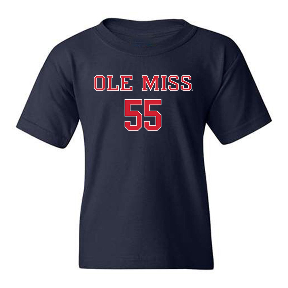 Ole Miss - NCAA Baseball : Leo Odom - Classic Shersey Youth T-Shirt-0