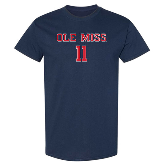 Ole Miss - NCAA Football : Hilton Deuce Alexander II - Classic Shersey T-Shirt-0