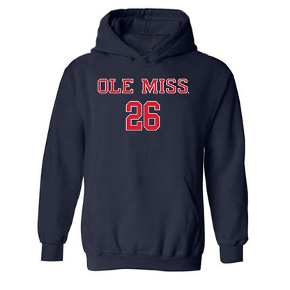 Ole Miss - NCAA Women's Soccer : Allison Kolski - Classic Shersey Hooded Sweatshirt-0