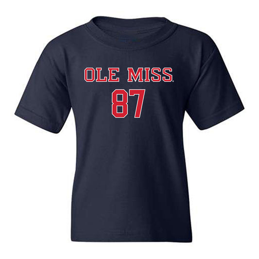 Ole Miss - NCAA Football : Wyatt Smalley - Classic Shersey Youth T-Shirt-0