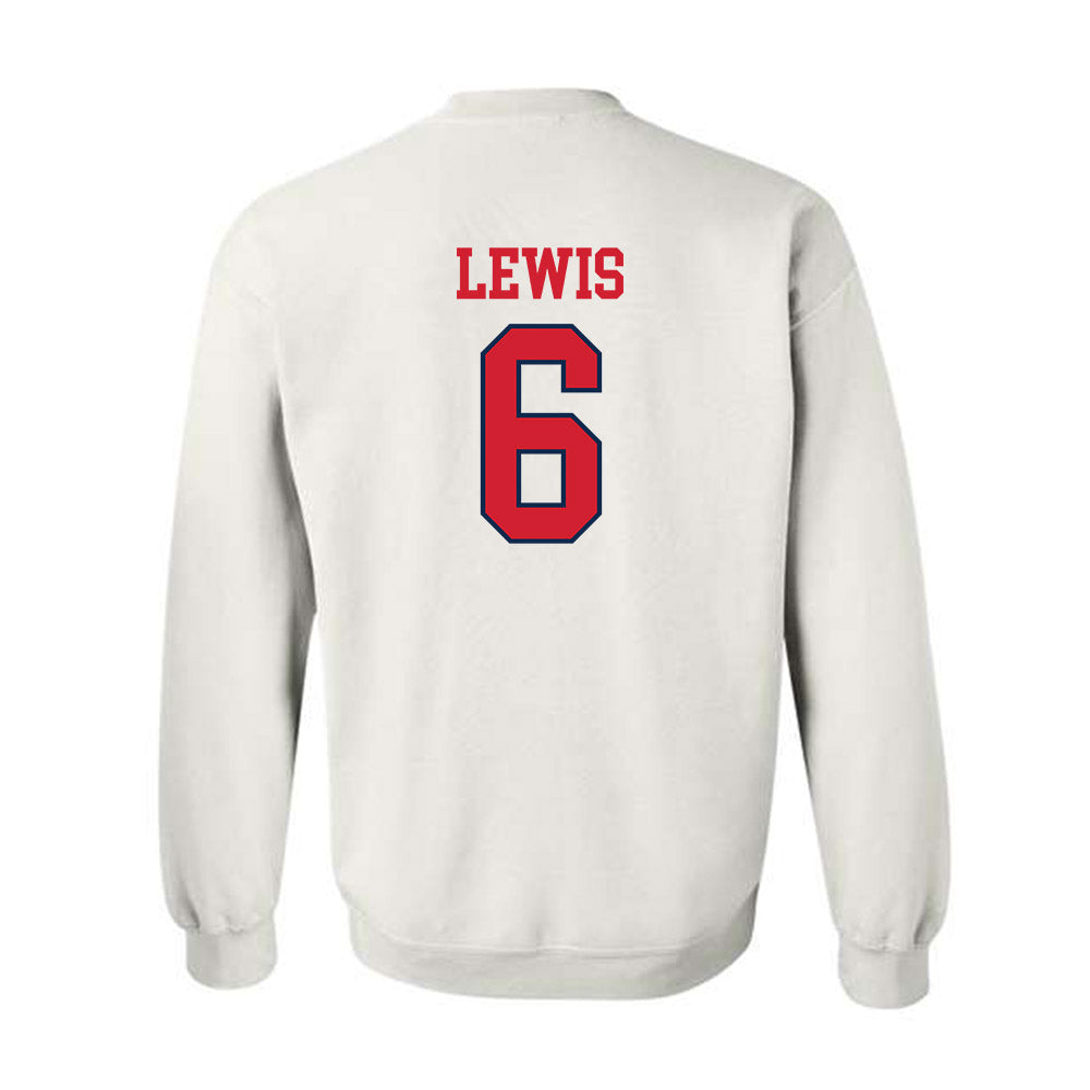 Ole Miss - NCAA Women's Volleyball : Aniya Lewis - Fashion Shersey Crewneck Sweatshirt-1