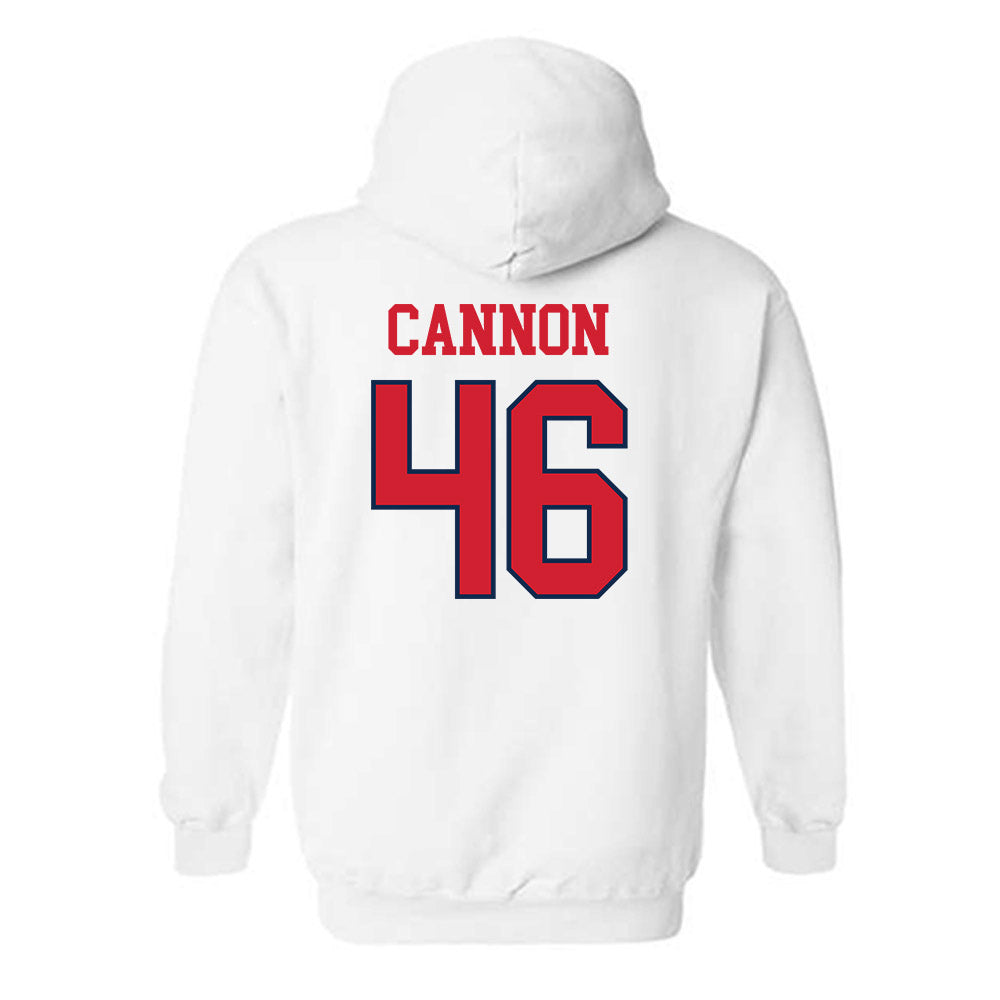 Ole Miss - NCAA Football : Cooper Cannon - Fashion Shersey Hooded Sweatshirt-1