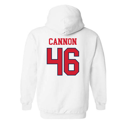 Ole Miss - NCAA Football : Cooper Cannon - Fashion Shersey Hooded Sweatshirt-1