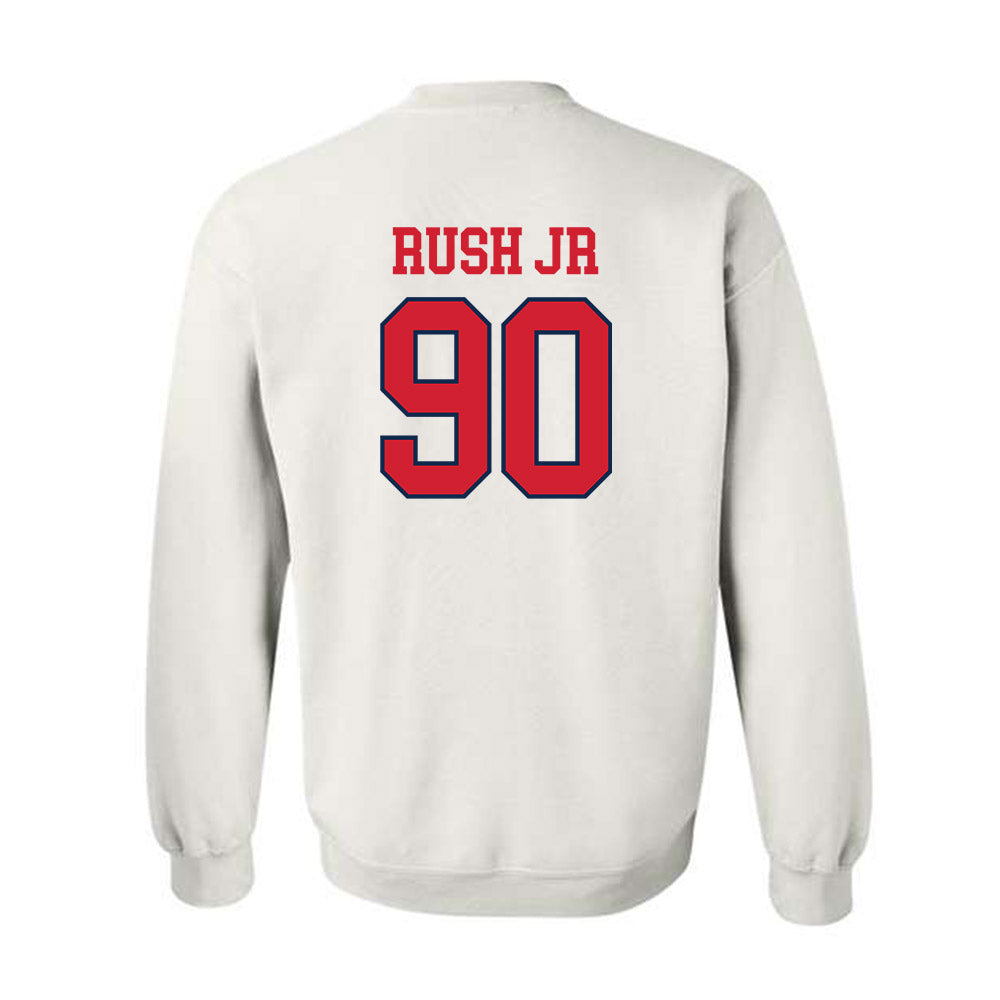 Ole Miss - NCAA Football : Jeffery Rush Jr - Fashion Shersey Crewneck Sweatshirt-1