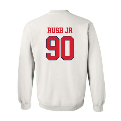 Ole Miss - NCAA Football : Jeffery Rush Jr - Fashion Shersey Crewneck Sweatshirt-1