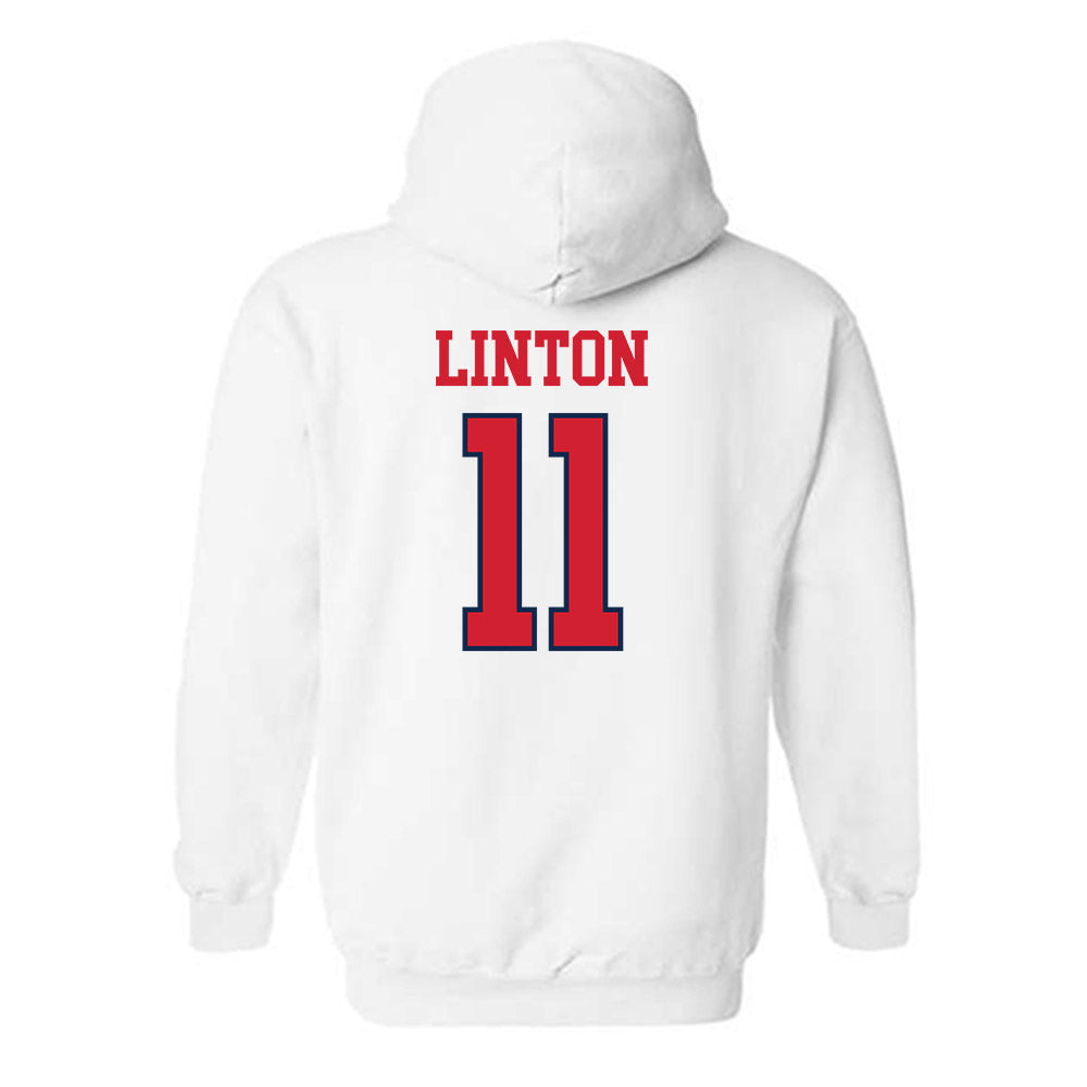 Ole Miss - NCAA Softball : Addi Linton - Fashion Shersey Hooded Sweatshirt-1