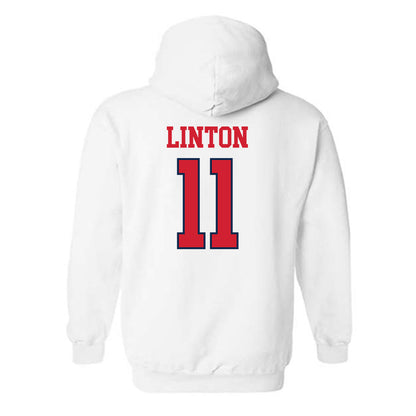 Ole Miss - NCAA Softball : Addi Linton - Fashion Shersey Hooded Sweatshirt-1