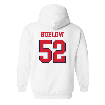 Ole Miss - NCAA Football : Julius Buelow - Fashion Shersey Hooded Sweatshirt-1