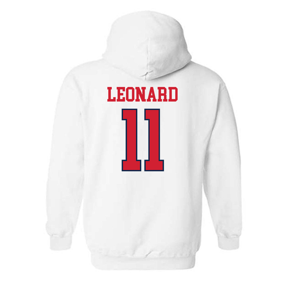 Ole Miss - NCAA Women's Soccer : Bella Leonard - Fashion Shersey Hooded Sweatshirt-1