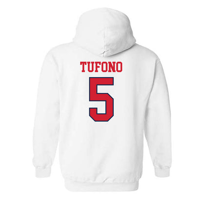 Ole Miss - NCAA Women's Volleyball : Mokihana Tufono - Fashion Shersey Hooded Sweatshirt-1