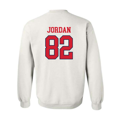 Ole Miss - NCAA Softball : Graycen Jordan - Fashion Shersey Crewneck Sweatshirt-1