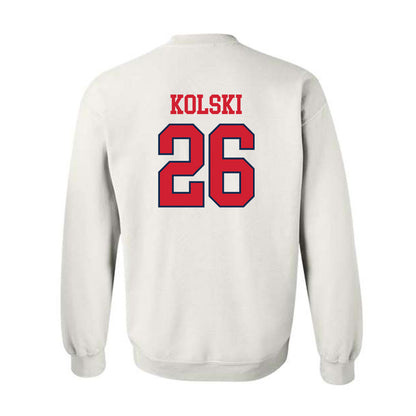 Ole Miss - NCAA Women's Soccer : Allison Kolski - Fashion Shersey Crewneck Sweatshirt-1