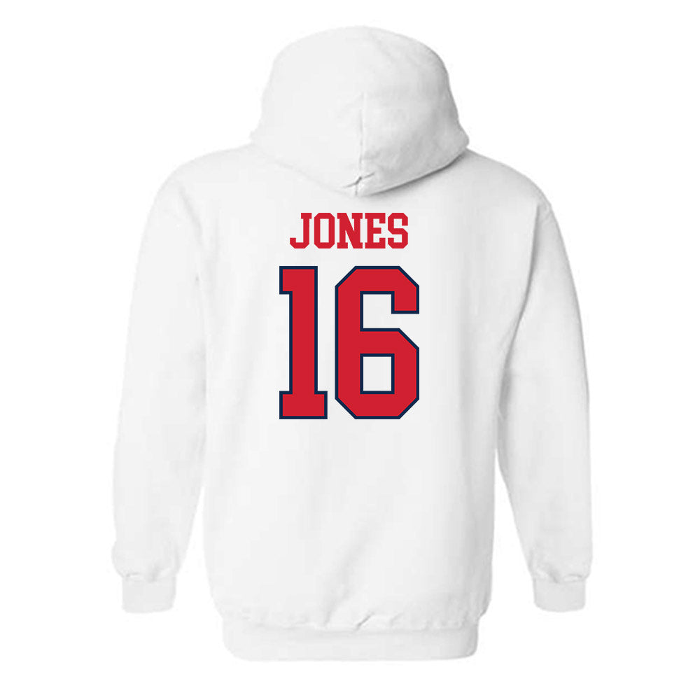 Ole Miss - NCAA Baseball : Brayden Jones - Fashion Shersey Hooded Sweatshirt-1