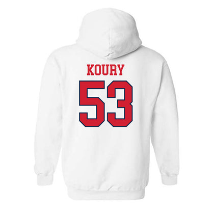 Ole Miss - NCAA Football : Joe Koury - Fashion Shersey Hooded Sweatshirt-1