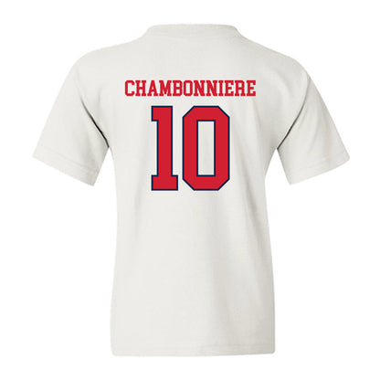 Ole Miss - NCAA Men's Tennis : Matthieu Chambonniere - Fashion Shersey Youth T-Shirt-1