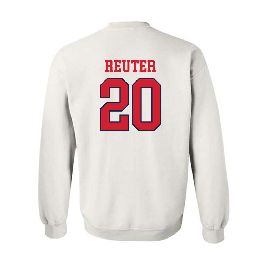 Ole Miss - NCAA Baseball : Collin Reuter - Fashion Shersey Crewneck Sweatshirt-1