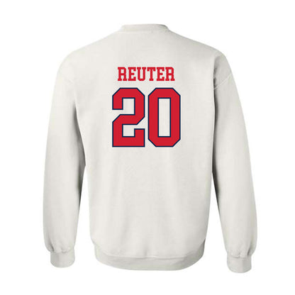Ole Miss - NCAA Baseball : Collin Reuter - Fashion Shersey Crewneck Sweatshirt-1