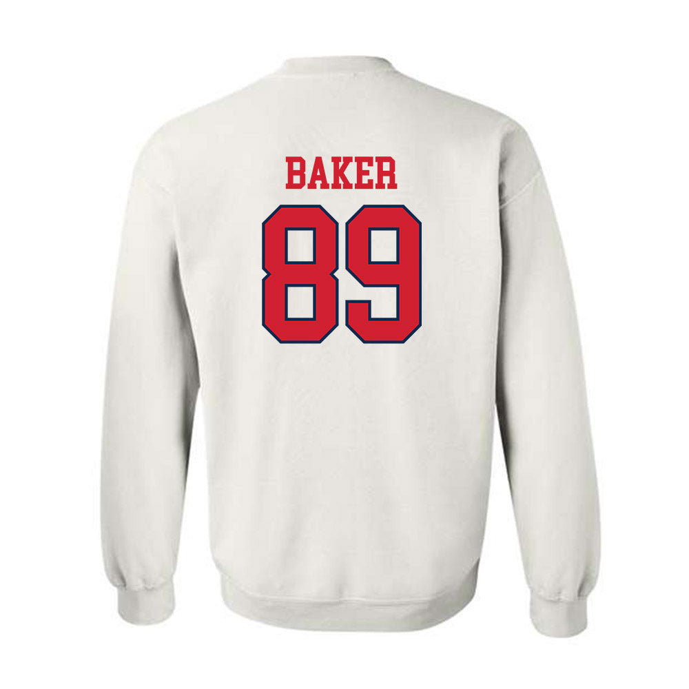 Ole Miss - NCAA Football : Mikey Baker - Fashion Shersey Crewneck Sweatshirt-1