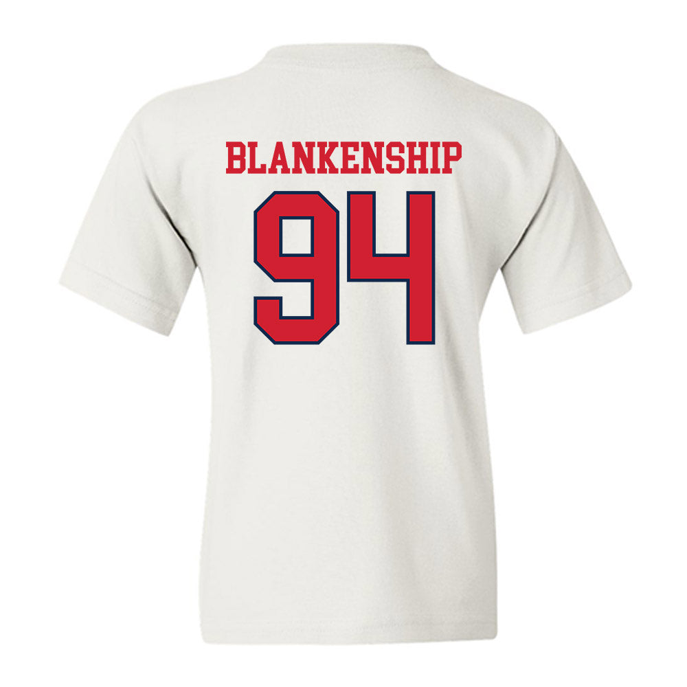 Ole Miss - NCAA Football : Caleb Blankenship - Fashion Shersey Youth T-Shirt-1