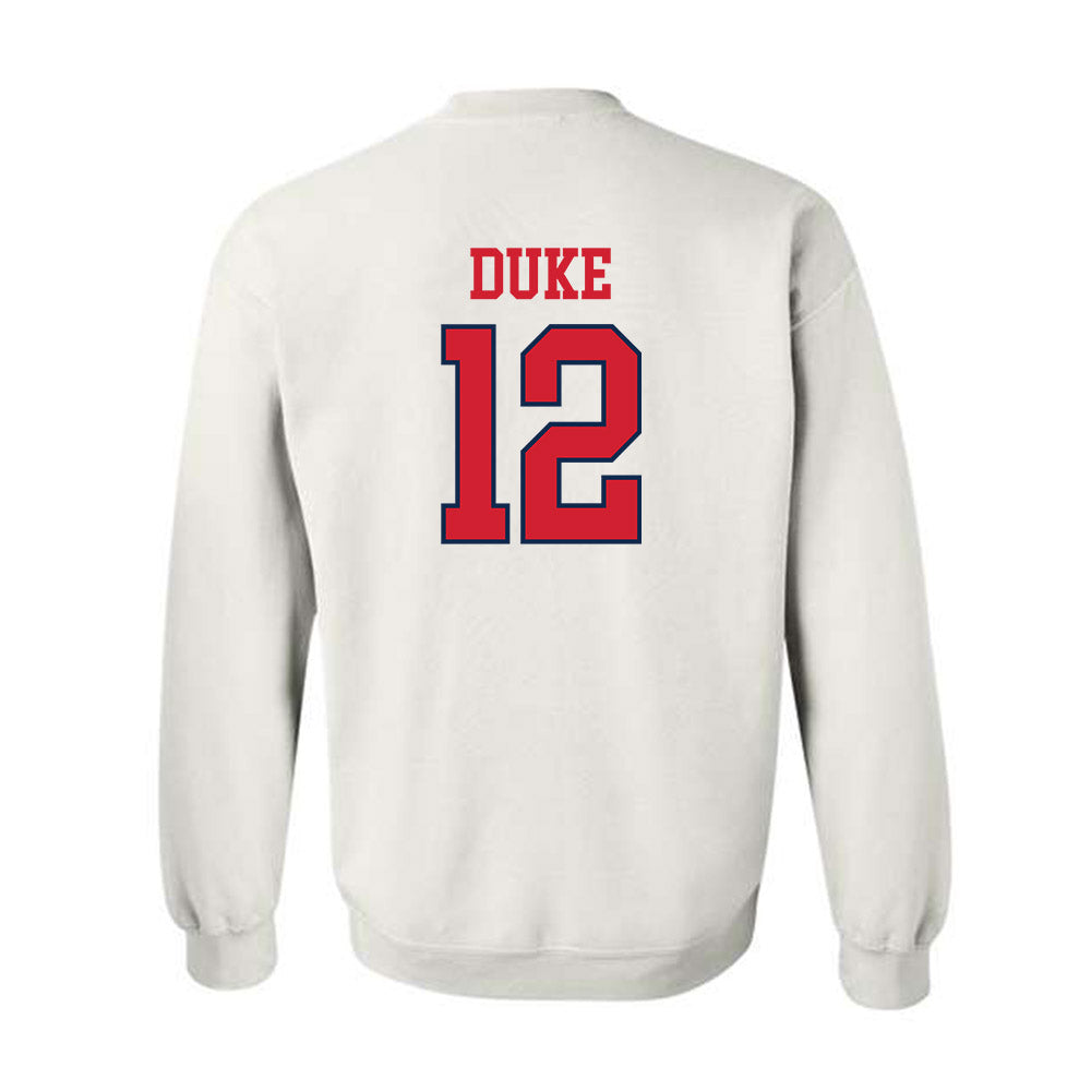 Ole Miss - NCAA Softball : Addison Duke - Fashion Shersey Crewneck Sweatshirt-1