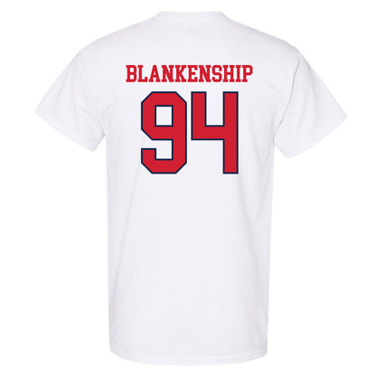 Ole Miss - NCAA Football : Caleb Blankenship - Fashion Shersey T-Shirt-1