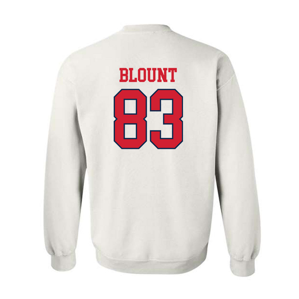 Ole Miss - NCAA Football : Levi Blount - Fashion Shersey Crewneck Sweatshirt-1
