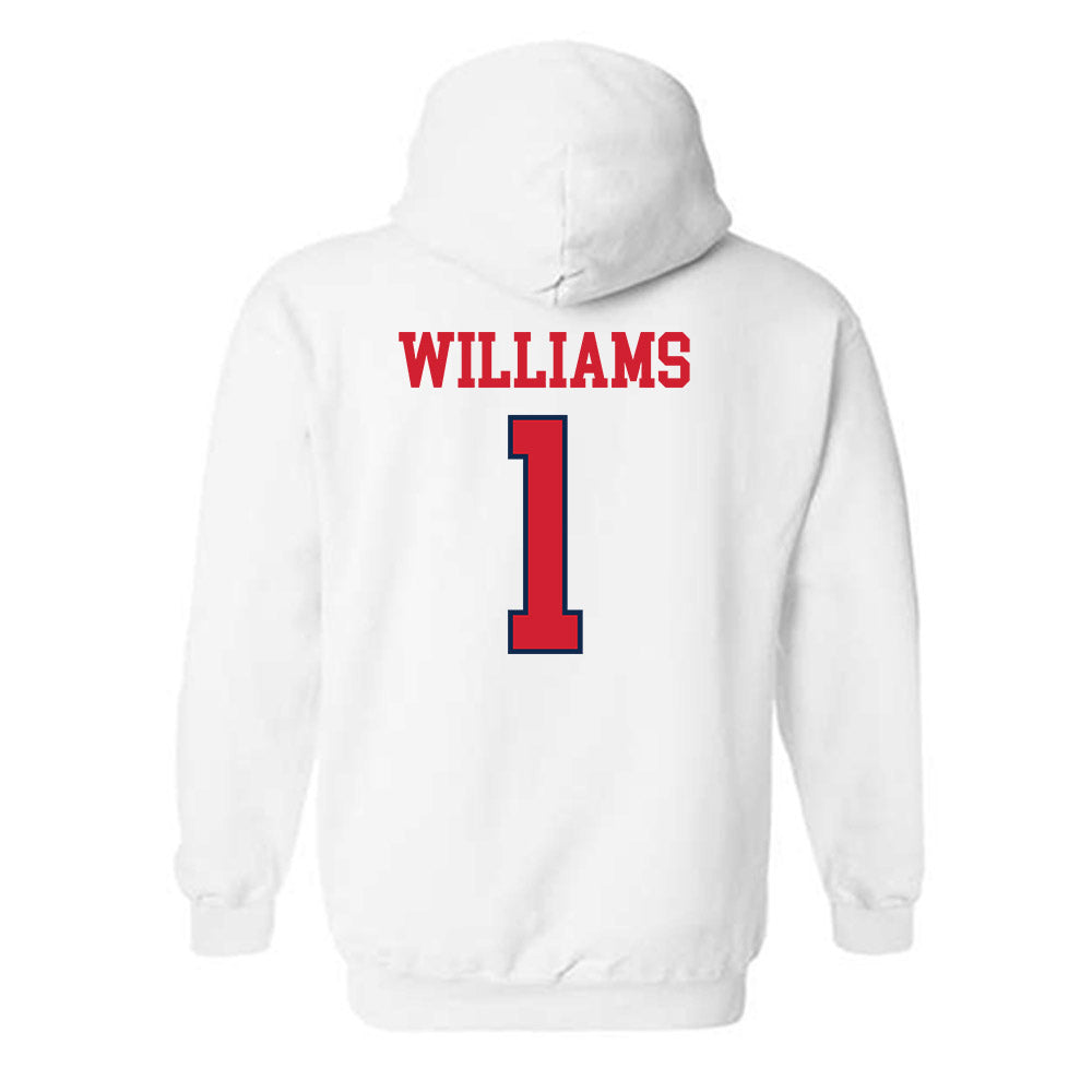 Ole Miss - NCAA Football : Ayden Williams - Fashion Shersey Hooded Sweatshirt