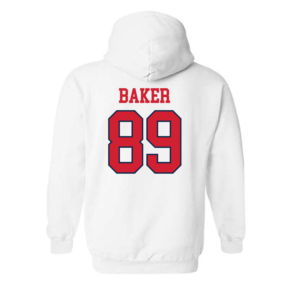 Ole Miss - NCAA Football : Mikey Baker - Fashion Shersey Hooded Sweatshirt-1