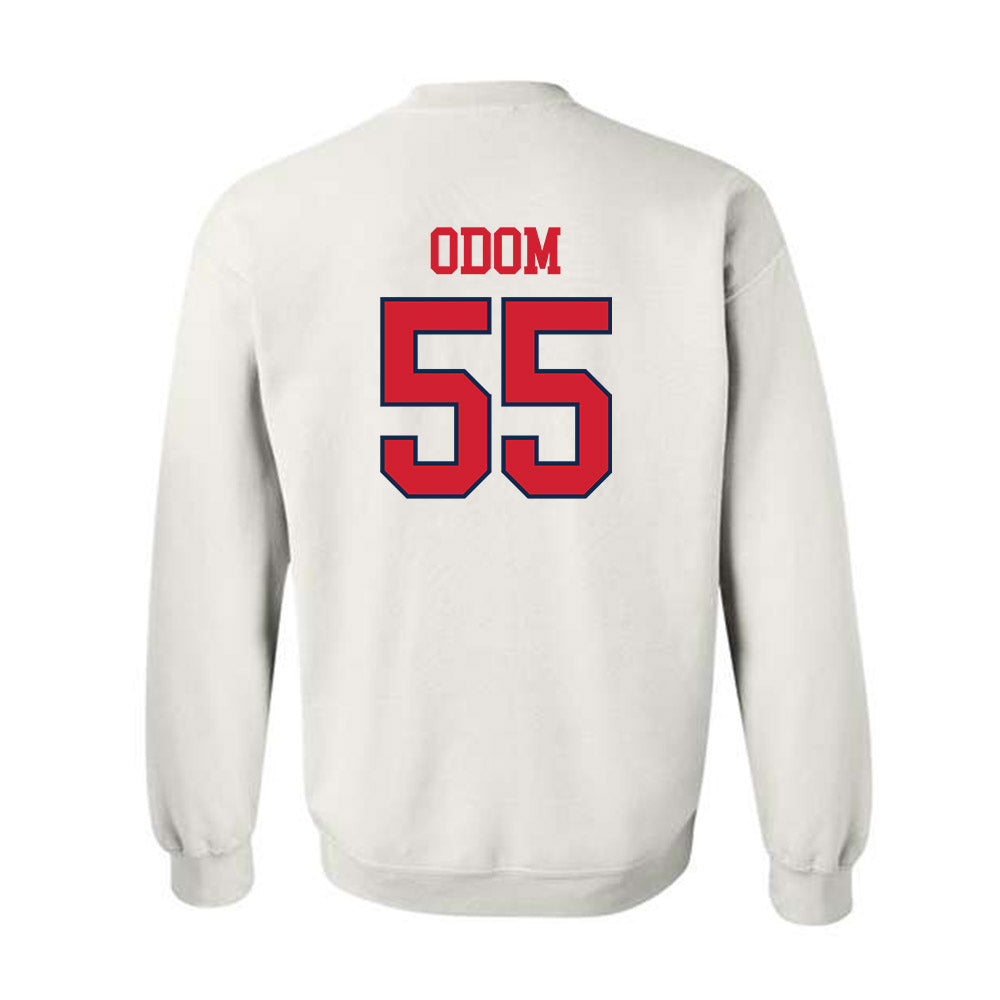 Ole Miss - NCAA Baseball : Leo Odom - Fashion Shersey Crewneck Sweatshirt-1
