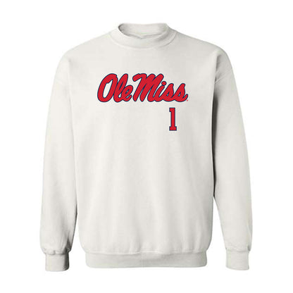 Ole Miss - NCAA Baseball : Brayden Randle - Fashion Shersey Crewneck Sweatshirt-0