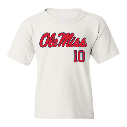 Ole Miss - NCAA Men's Tennis : Matthieu Chambonniere - Fashion Shersey Youth T-Shirt-0