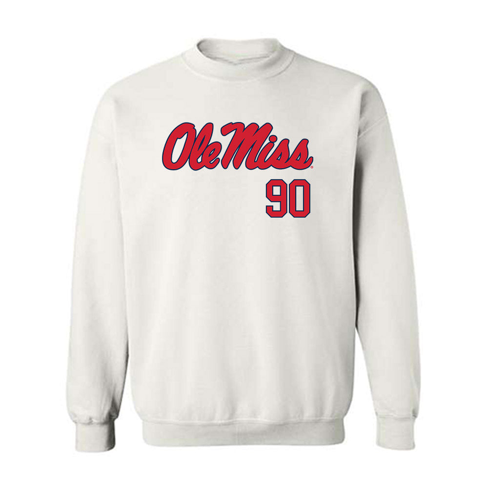 Ole Miss - NCAA Football : Jeffery Rush Jr - Fashion Shersey Crewneck Sweatshirt-0