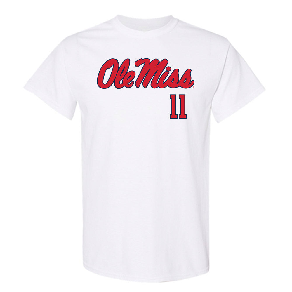 Ole Miss - NCAA Baseball : William Cutshall - Fashion Shersey T-Shirt-0