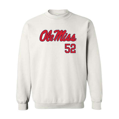 Ole Miss - NCAA Football : Julius Buelow - Fashion Shersey Crewneck Sweatshirt-0