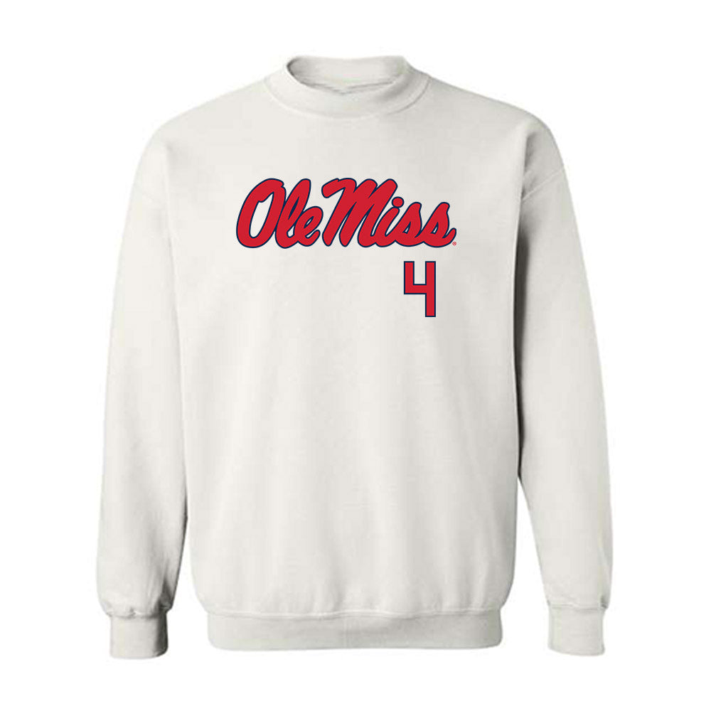 Ole Miss - NCAA Women's Basketball : Jayla Murray - Fashion Shersey Crewneck Sweatshirt-0