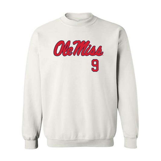 Ole Miss - NCAA Baseball : Hayden Federico - Fashion Shersey Crewneck Sweatshirt-0