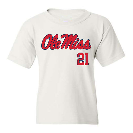 Ole Miss - NCAA Baseball : Mason Morris - Fashion Shersey Youth T-Shirt