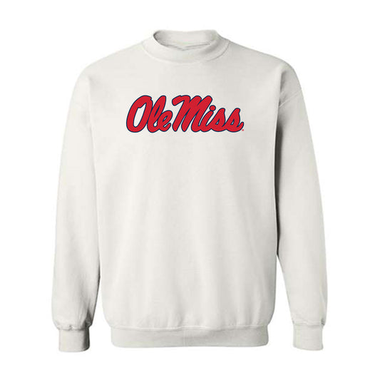 Ole Miss - NCAA Women's Track & Field : Naomi Woolfolk - Fashion Shersey Crewneck Sweatshirt-0