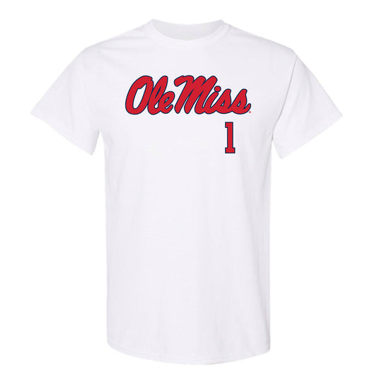 Ole Miss - NCAA Football : Princewill Umanmielen - Fashion Shersey T-Shirt-0