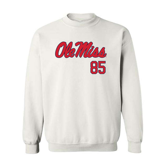 Ole Miss - NCAA Football : Trace Bruckler - Fashion Shersey Crewneck Sweatshirt-0