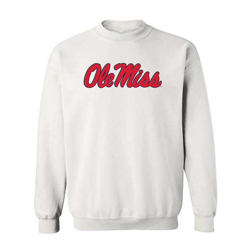Ole Miss - NCAA Men's Track & Field : Ashton Hearn - Fashion Shersey Crewneck Sweatshirt-0