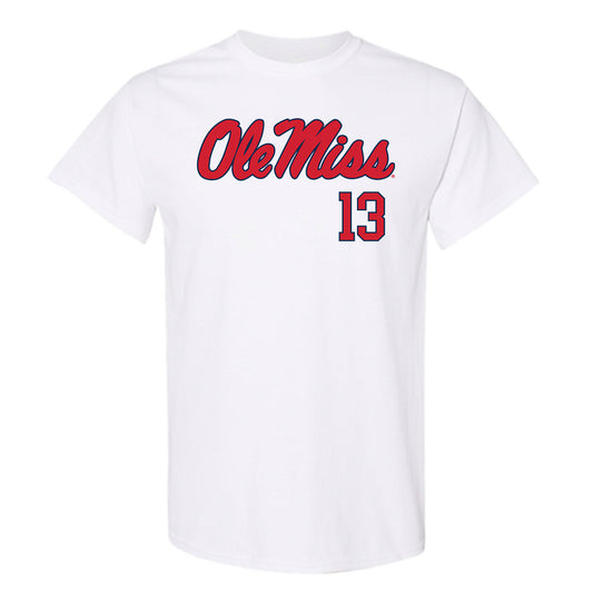 Ole Miss - NCAA Football : Austin Simmons - Fashion Shersey T-Shirt