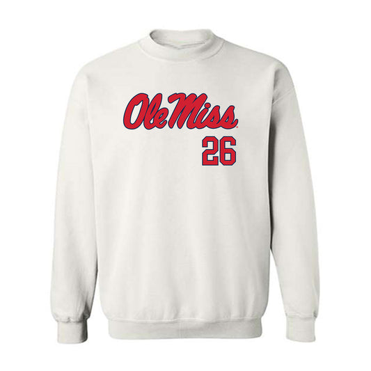Ole Miss - NCAA Women's Soccer : Allison Kolski - Fashion Shersey Crewneck Sweatshirt-0
