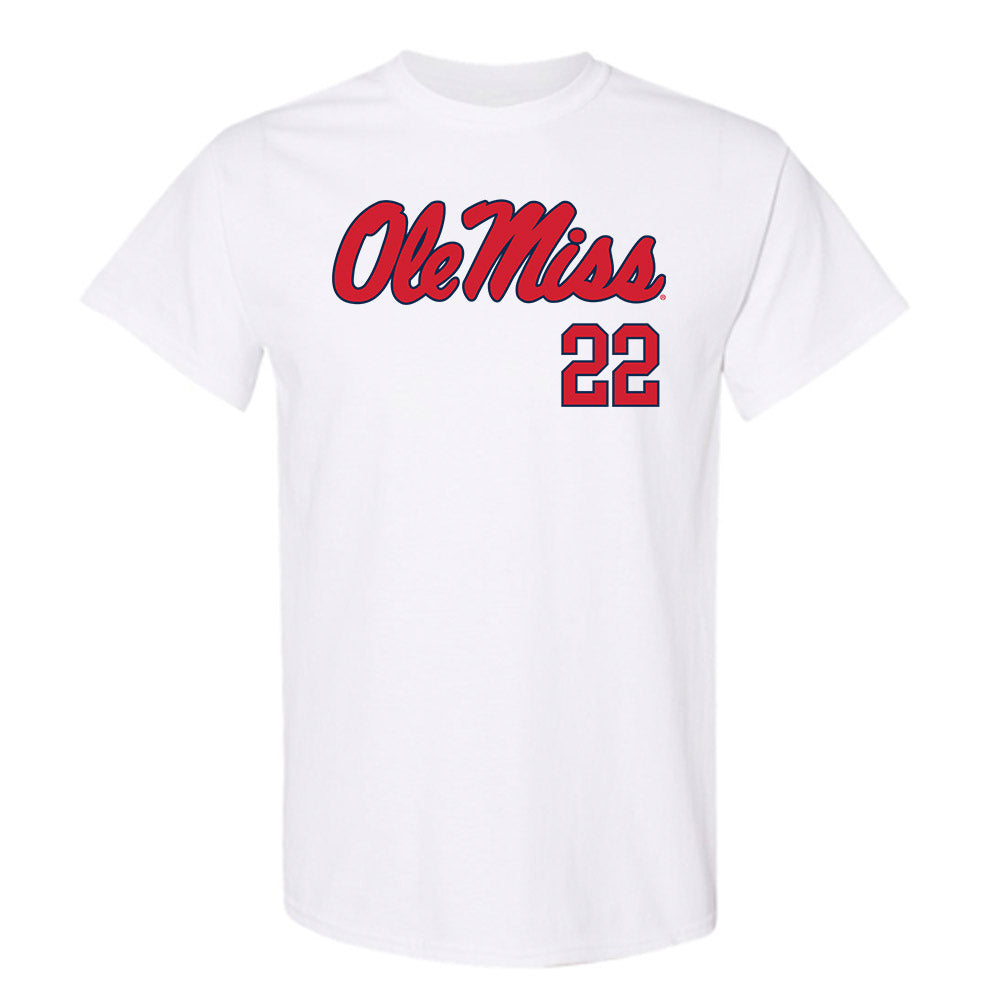 Ole Miss - NCAA Baseball : Connor Spencer - Fashion Shersey T-Shirt-0